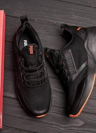 Чоловічі кросівки сітка puma black