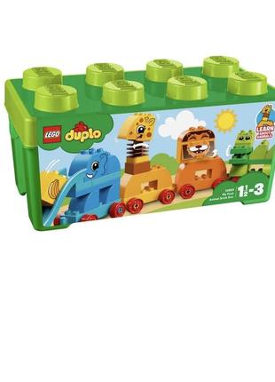 Лего lego duplo звери зоопарк поезд со зверьками2 фото