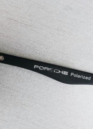Porsche design очки мужские солнцезащитные черные поляризированые6 фото