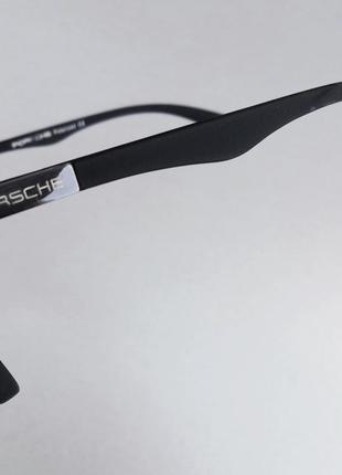 Porsche design очки мужские солнцезащитные черные поляризированые10 фото