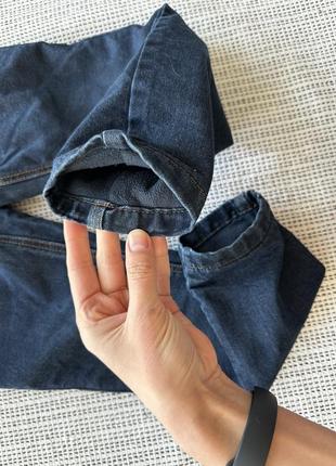 Теплые джинсы на флисе на 6-7 лет на рост 122 см5 фото
