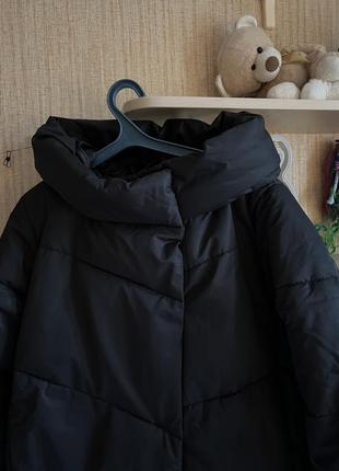 Классное стильное пальто деми - эвро зима! reserved цена по акции9 фото