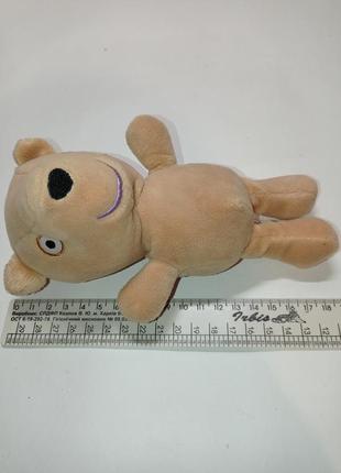 М'яка іграшка ведмедик тедді свинка пеппа peppa pig4 фото