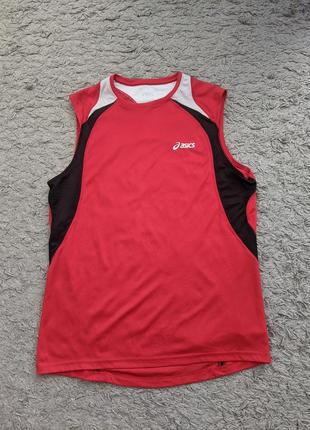 Майка asics, size xl, (плечи 39 подмышки 50 длина 74