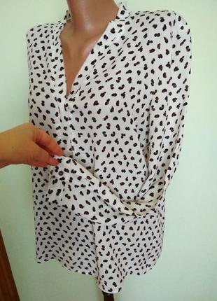 Блуза,блузка,рубашка marc cain (massimo dutti,zara,cos)3 фото