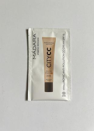 Сс-крем madara city cc anti-polucion hyaluronic spf15