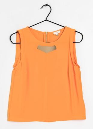 Майка топ, рукава з пушапом з металевим декором