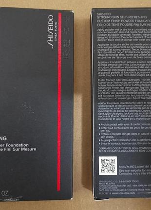 Пудра shiseido2 фото