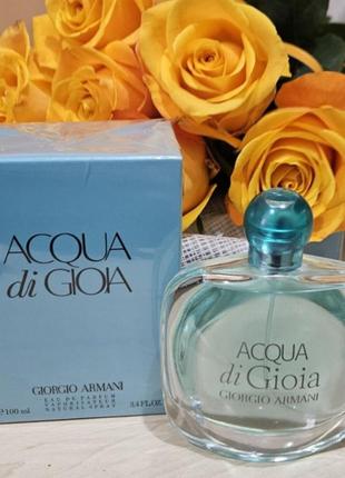 Парфумована вода giorgio armani acqua di gioia 100 мл аква ди джоя