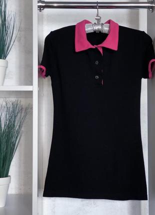 Чорне поло / футболка