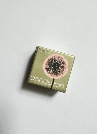 Румяна benefit dandelion