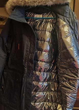 Нова зимова куртка чоловіча columbia barlow pass 550 turbodown9 фото