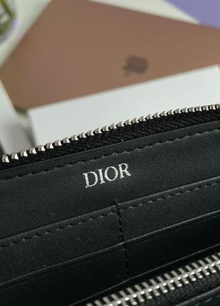 Топовий жіночий гаманець christian dior багато відділень, натуральна текстильна модель діор8 фото