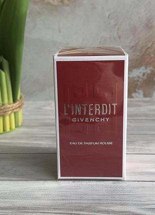 Парфумована вода givenchy l'interdit rouge