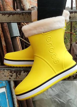 Жіночі гумові напівчоботи croc$