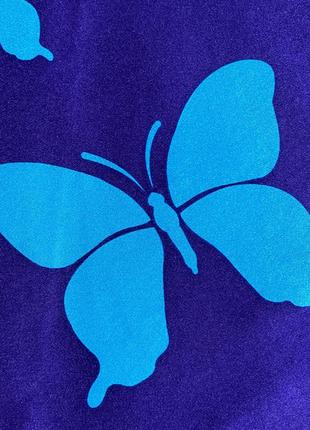 Платок шёлковый изумительный 🦋 бабочки италия7 фото