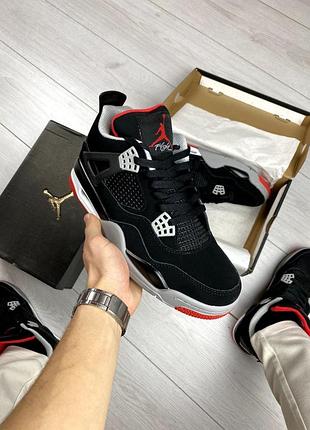 Кросівки - nike air jordan retro 4 bred