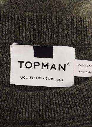 Идеальная трикотажная футболка лендарного английского бренда topman7 фото