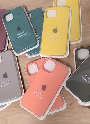 Силіконовий чохол apple silicon case4 фото