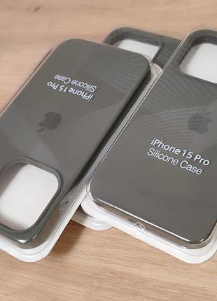 Силіконовий чохол apple silicon case8 фото