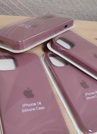 Силіконовий чохол apple silicon case6 фото