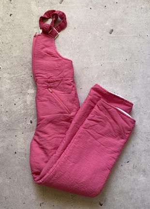 Женские лыжные брюки комбинезон spoty размер s-m (36-38)1 фото