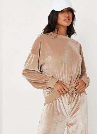 Велюровый свитшот missguided