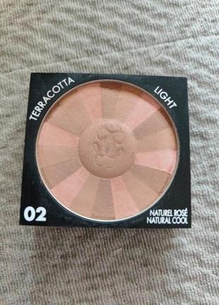 Guerlain terracotta бронзувальна пудра для зайва тон 02 naturel rose/natural cool