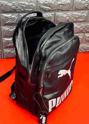 Уличный рюкзак puma чёрный кожаный рюкзак пума5 фото