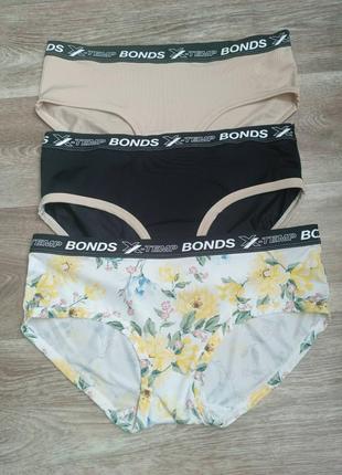 Женские  трусики хипстеры bonds австралия набор из 3 шт размер l (14)