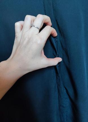 Шёлковая блуза рубашка из шёлка 100% шёлк от & other stories 🌿 36eur/наш 40р5 фото