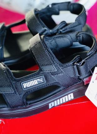 Puma сандалии черные оригинал2 фото