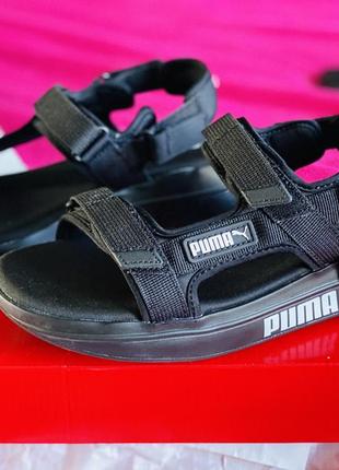 Puma сандалии черные оригинал6 фото