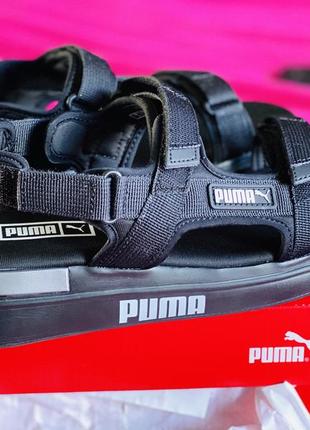 Puma сандалии черные оригинал9 фото