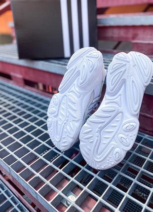 Шикарные кроссовки  adidas ozweego white кросівки8 фото