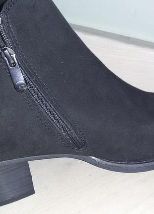 Черные ботинки Marco tozzi размер 42 (27.7 см)7 фото