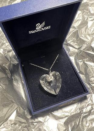Кулон серце swarovski