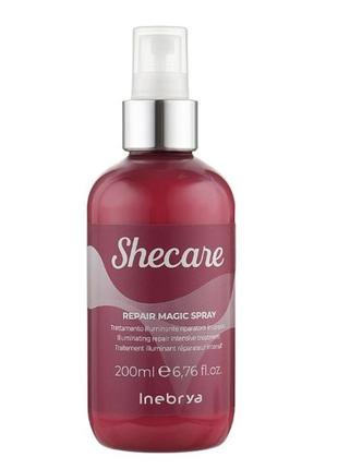 Восстанавливающий магический спрей inebrya she care repair magic spray