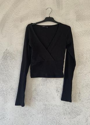 Кроп топ рубчик
