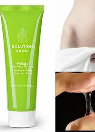 Гель-смазка пролонгатор 60 ml duai для продолжения полового акта, лубрикант интимная смазка на водной основе