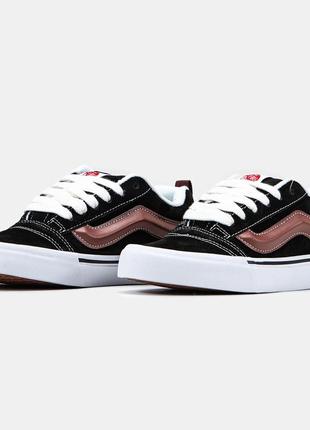 Женские кеды vans knu skool / ванс кху скул демисезонные весенние, летние, осенние вансы класические5 фото