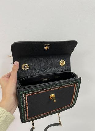 👜 сумка chanel classic черная7 фото