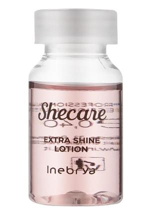 Лосьон для сияния волос inebrya she care extra shine lotion1 фото