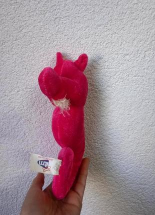 М'яка іграшка морський коник рожевий4 фото
