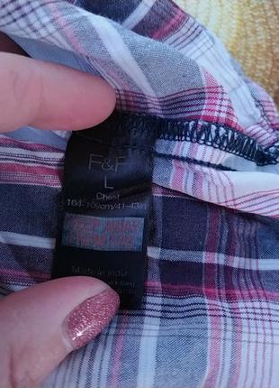 Рубашка в клетку 5