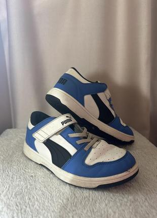 Кросівки puma rebound layup lo v sneaker in weiß