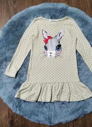 Фірмова сукня,туніка для дівчинки 6-8 років-h&m