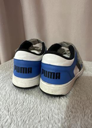 Кроссовки puma rebound layup lo v sneaker in weiß3 фото
