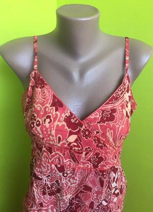 Сарафан летний на бретелях h&amp;m из хлопка / индия