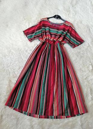Сукня сарафан штапель принт6 фото